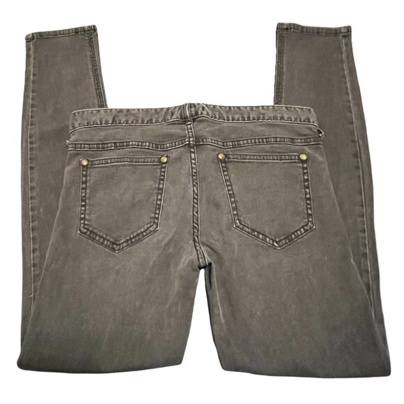 VTG | Y2K | Free People | Faded Black | Five Pocket | Stretch Skinny Jeans - Picture 3 of 10